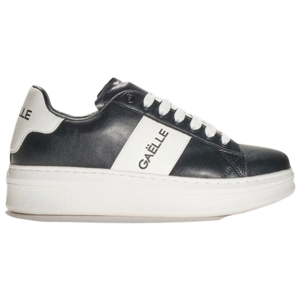 Sneakers Uomo in ecopelle Nero Gaelle- Francavilla Moda